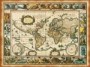 Puzzle Historick mapa 1650